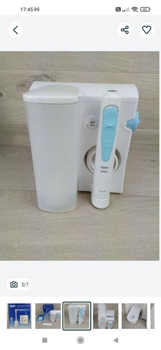 Oral-B Health Center Irygator do użytku domowego z technologią Oxyjet