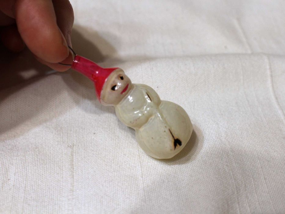 Ёлочные игрушки СССР мини 2 шт. одним лотом