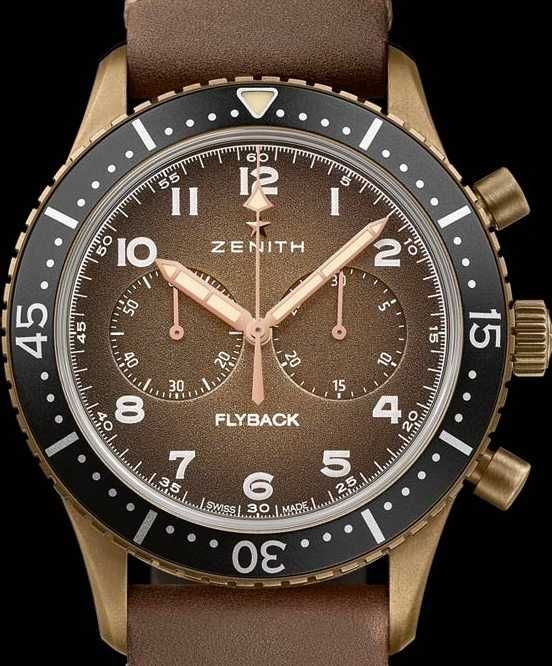 Zenith Pilot Cronometro Tipo Cp-2 Flyback