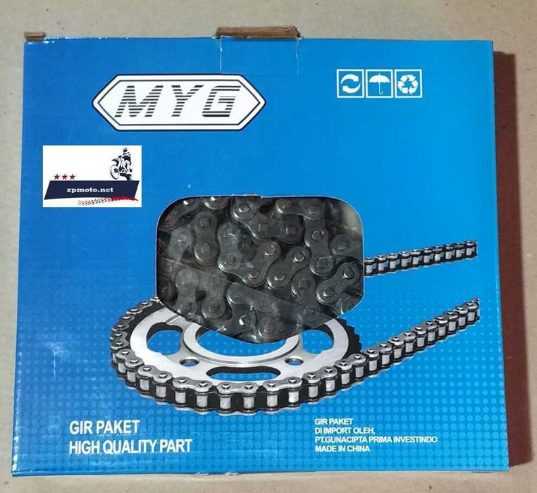 Набір Delta Alpha Active ланцюг 98 зв Задня зірка 41  Передня 14  428