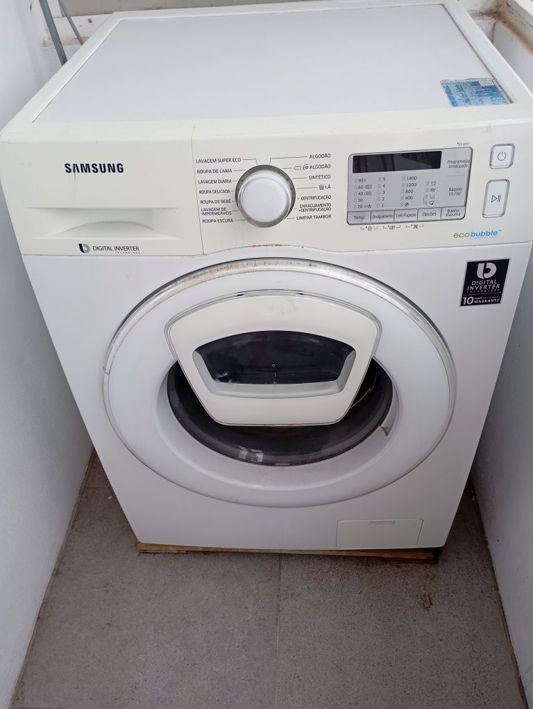 Máquina Samsung 8 quilos digital inverter
