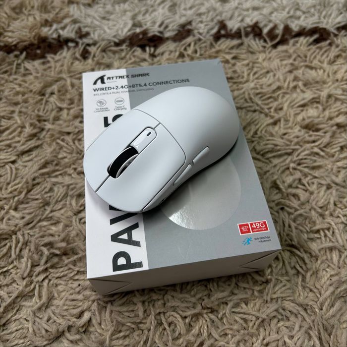 Мишка Attack Shark X3 Біла