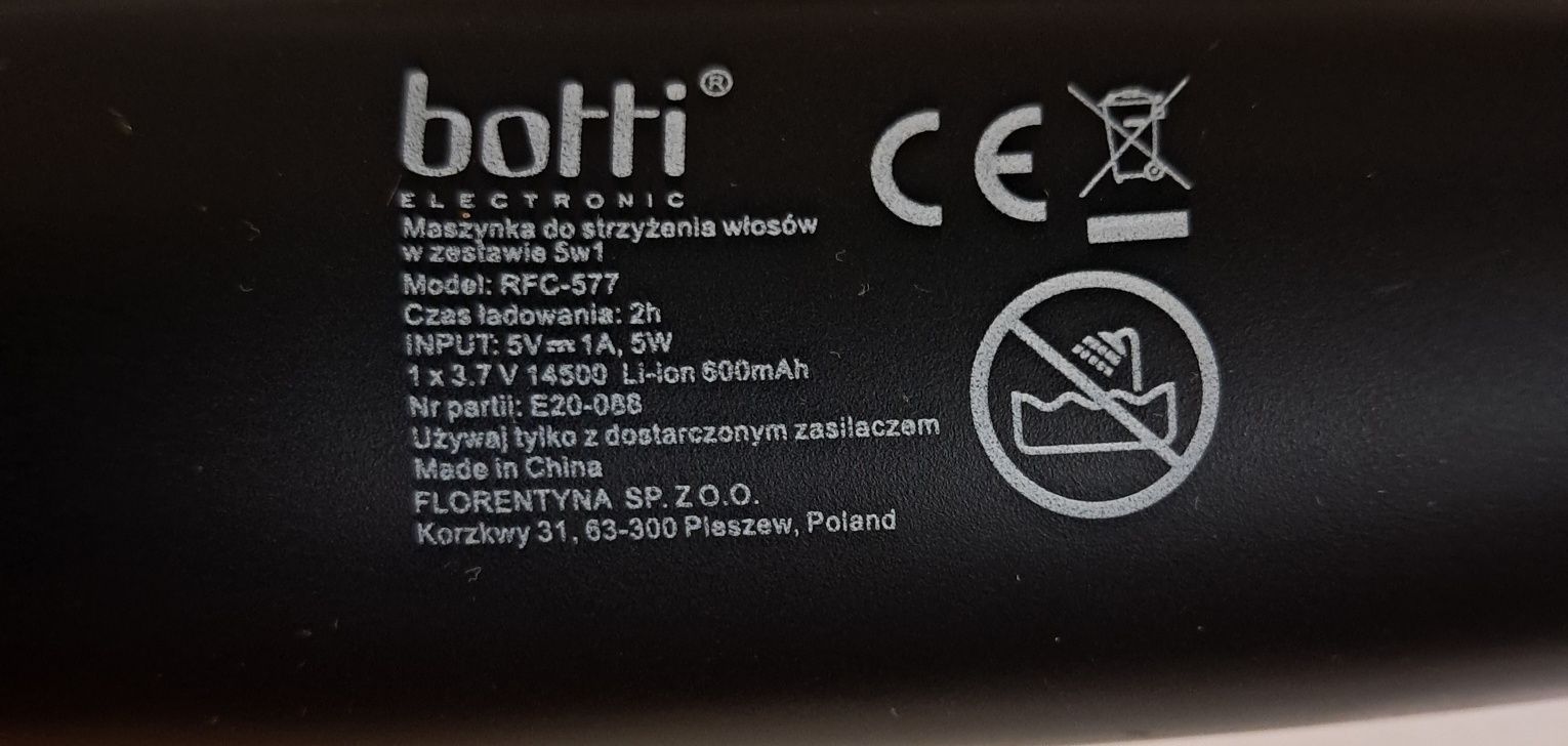 Golarka Botti RFC-577