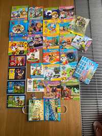 Mega Zestaw Fana Psi Patrolu - Książki, Puzzle, Figurki, Magnesy!