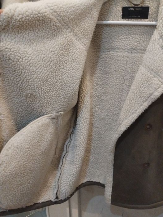 Kożuszek damski kurtka Sinsay S