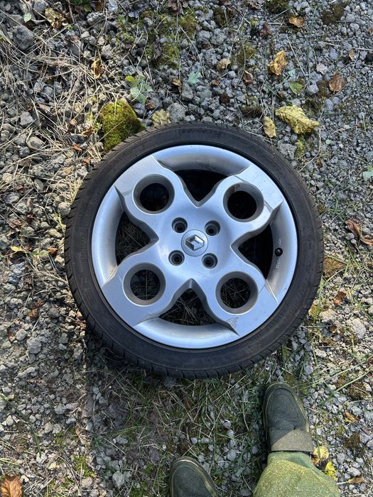 Felgi z oponami do Renault 4x100 16 Zamienie