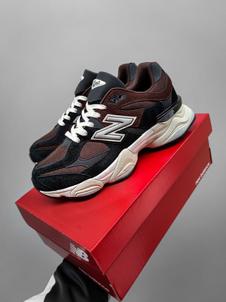 New Balance 9060 Black/Brown | Ню Беленс | Чоловіче взуття | Кросивки