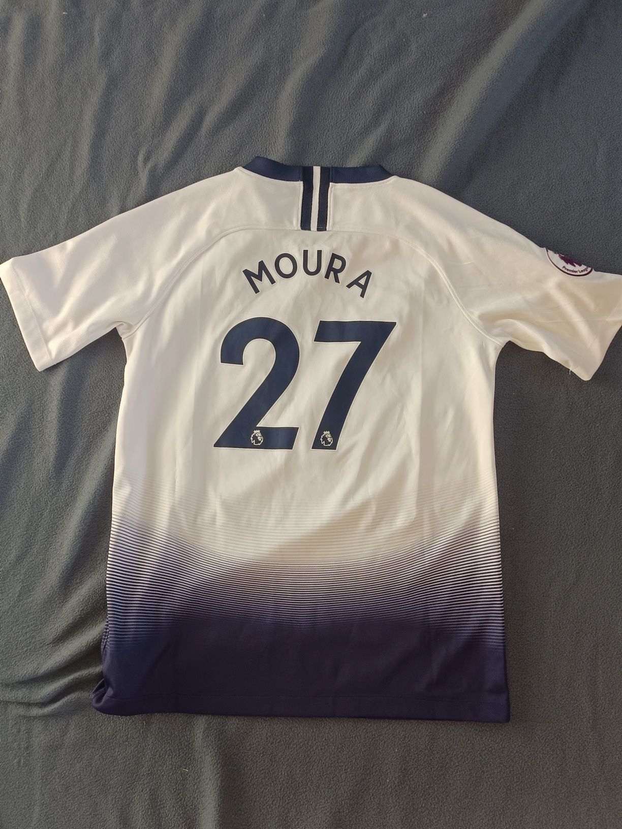 Biało granatowa koszulka Nike Tottenham Hotspur F.C. nr 27 Moura