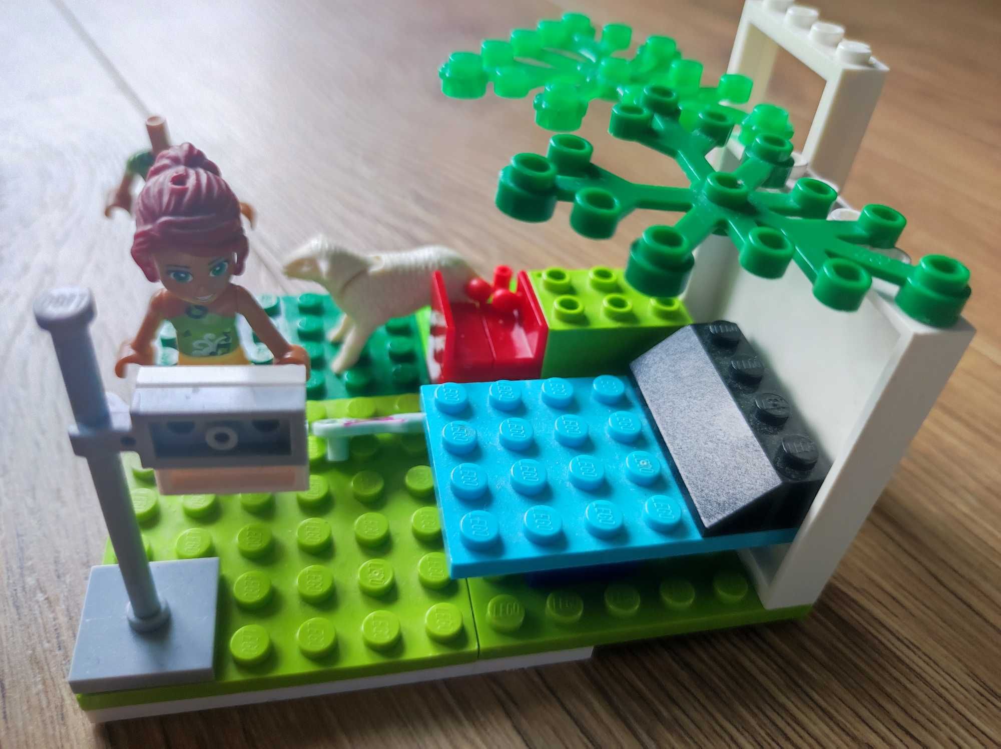 klocki LEGO, domek dla lalek + owieczka, zestaw 4