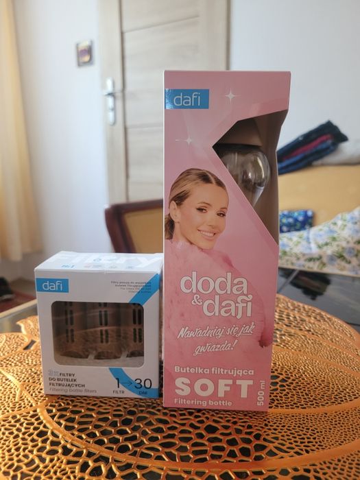 Butelka Doda&Dafi + 3 filtry filtrujące