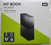 Dysk WD 8 TB USB (Western Digital My Book)