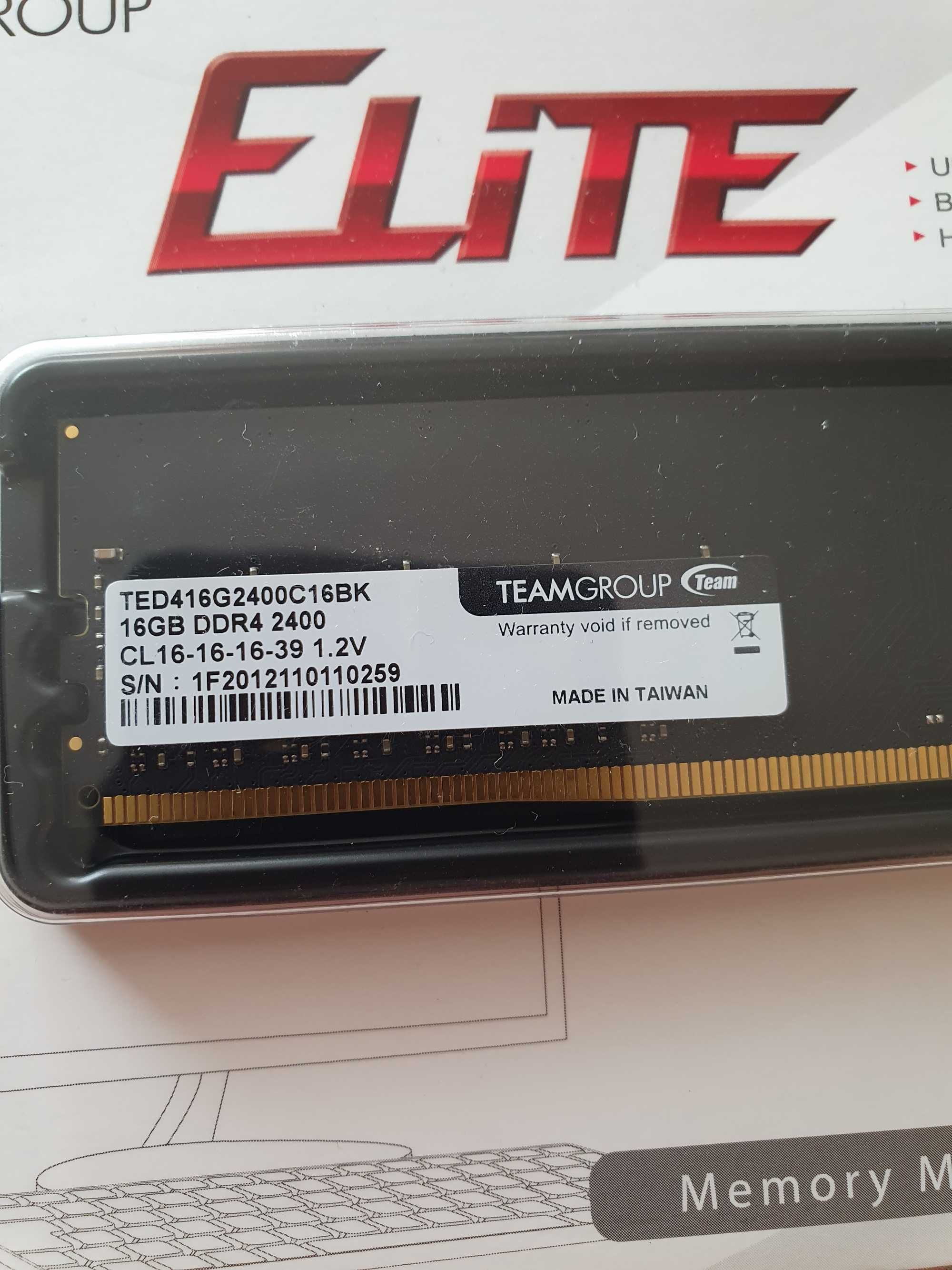 Nowa pamięć RAM do komputerów stacjonarnych 16GB DDR4 2400