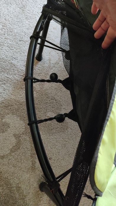 Батут Atleto 140 см з захистом і сіткою