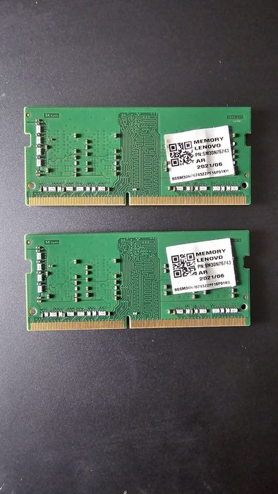 Ram DDR4 Laptop 2x8gb 16gb 3200MHz