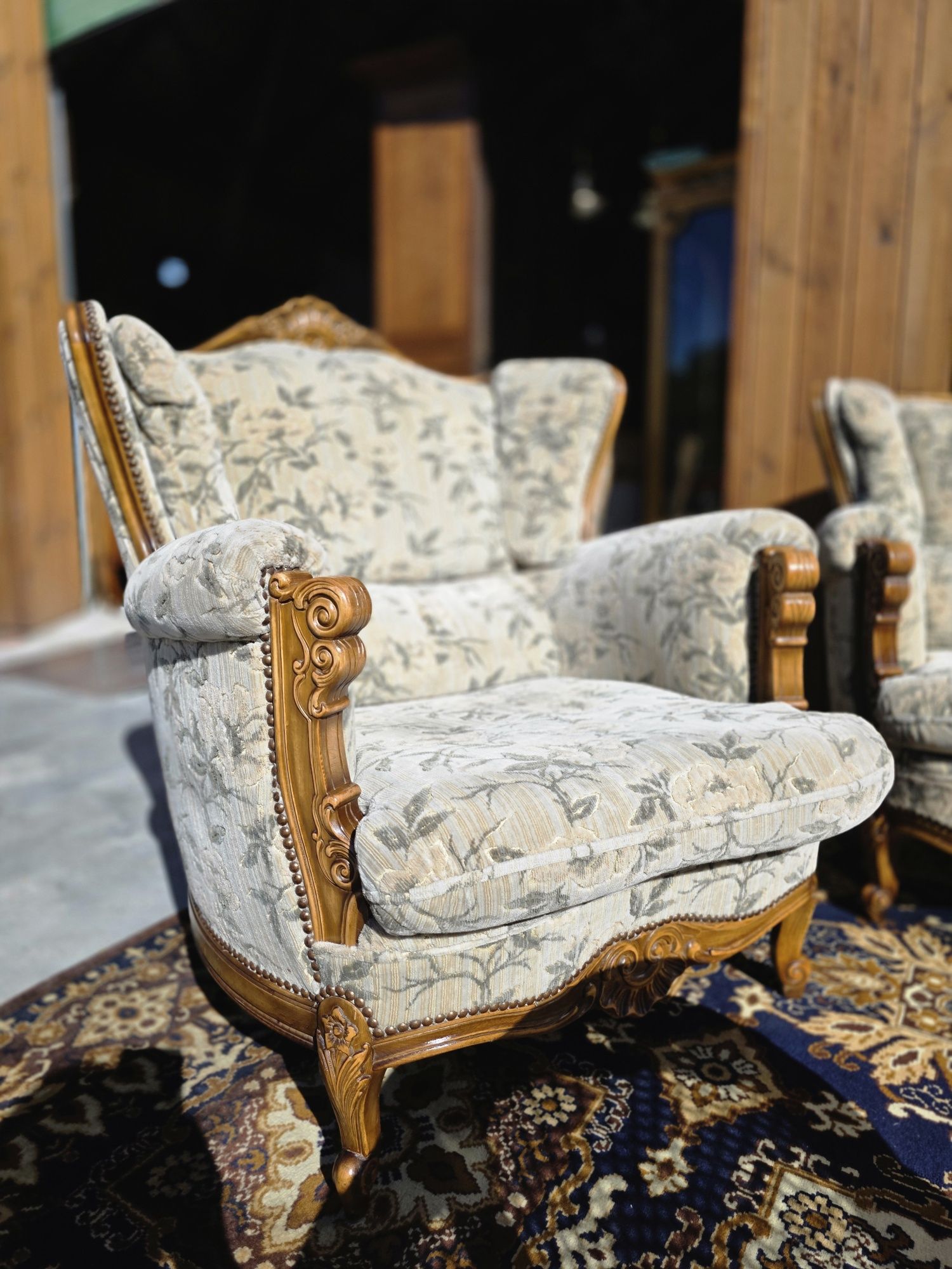 Wypoczynek Ludwik sofa + 2 fotele #1761  Stylowy Węgrów