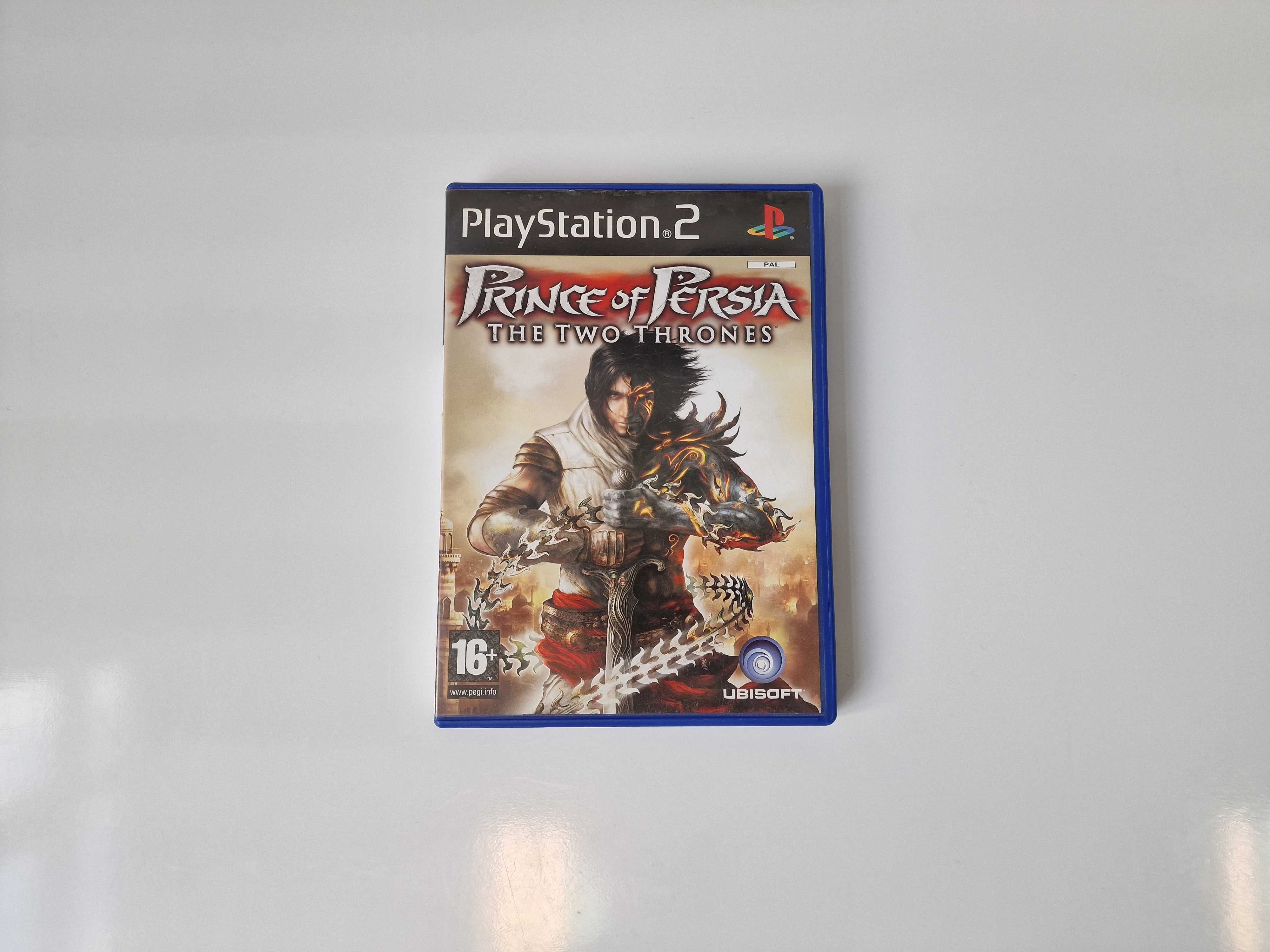 Opakowanie gry Prince of Persia The Two Thrones PS2