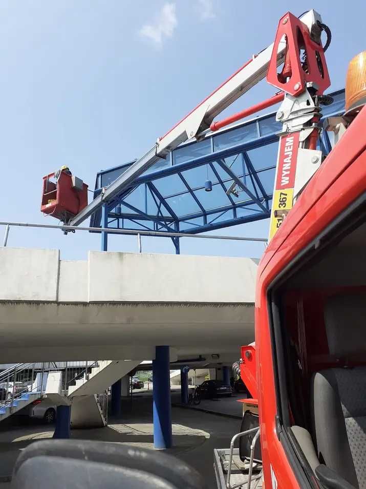 wynajem podnośnika koszowego 20m i 25m Warszawa, Piaseczno, Pruszków