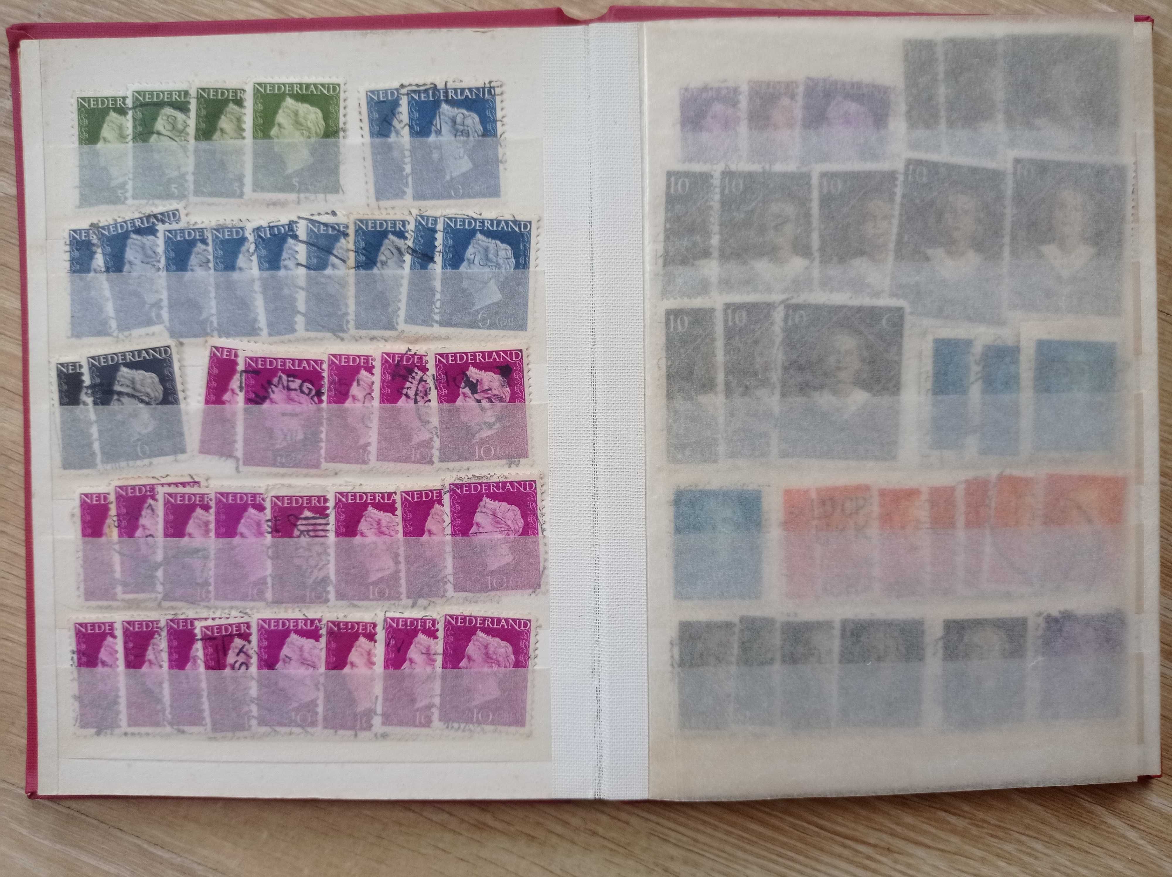 Klaser + znaczki - Holandia - Nederlandy - 400 sztuk (1/8)