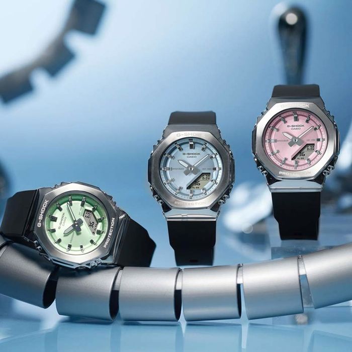 Часы Casio GM-S2110-2A ! Оригинал! Фирменная гарантия 2 года!