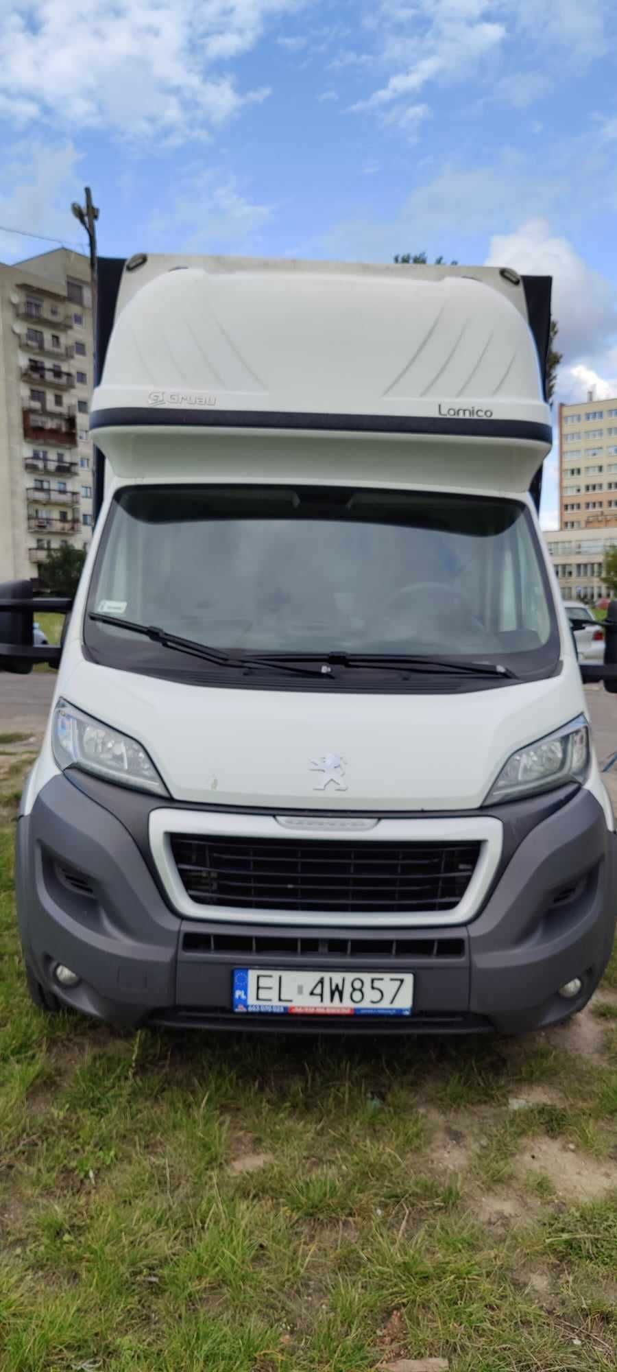 Peugeot Boxer plandeka 10 palet 2016r.