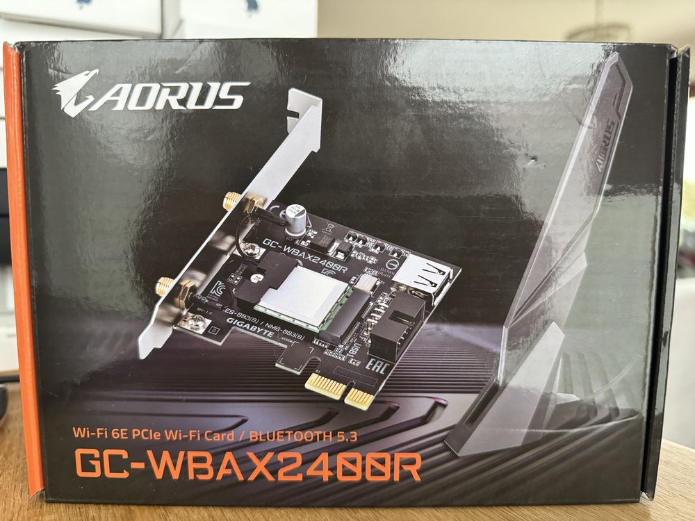 GIGABYTE Wireless PCIe WIFI 6 GC-WBAX2400R Poznań Długa 14