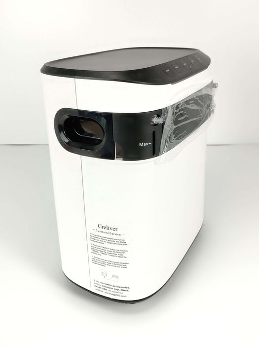Creliver KJR-11HW Wysokowydajny koncentrator tlenu, cicha praca 42 dB
