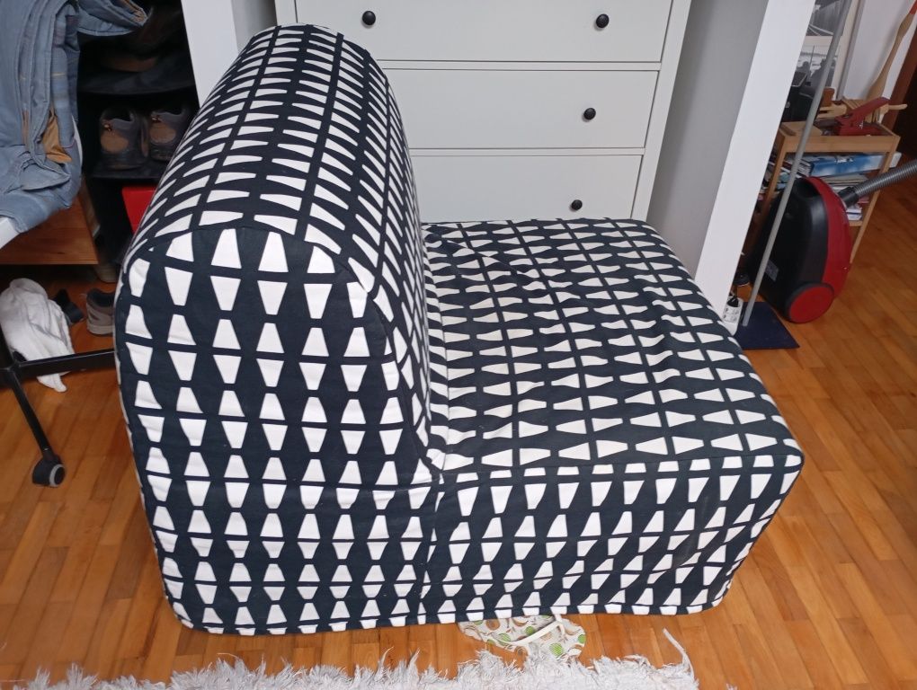 Poltrona-cama LYCKSELE cambalhota com capa