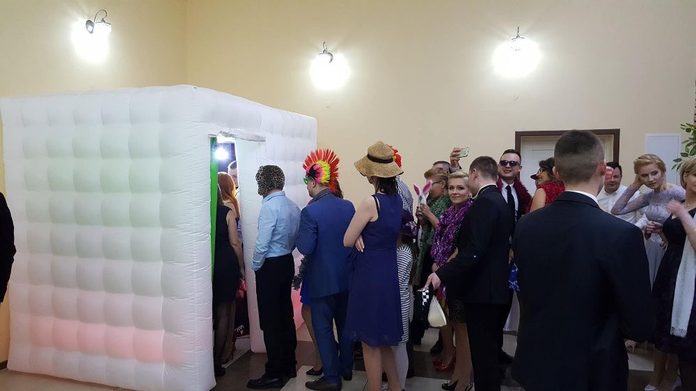FOTOBUDKA Piękna dmuchana, atrakcje, DJ, Wesele, Event, Impreza