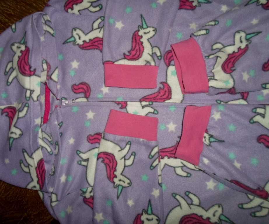Кигуруми пижама слип флисовый размер S