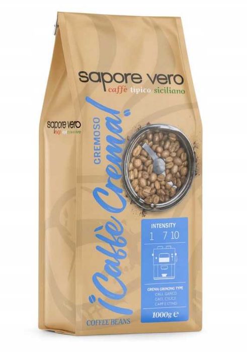 KAWA ZIARNISTA SAPORE vero cremoso crema 1KG