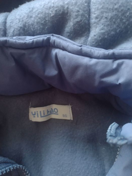 Komplet zimowy dla chłopca , kurtka zimowa i spodnie ocieplane