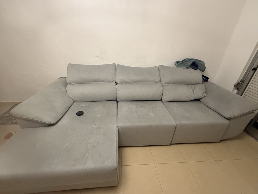 Vendo sofa cinza