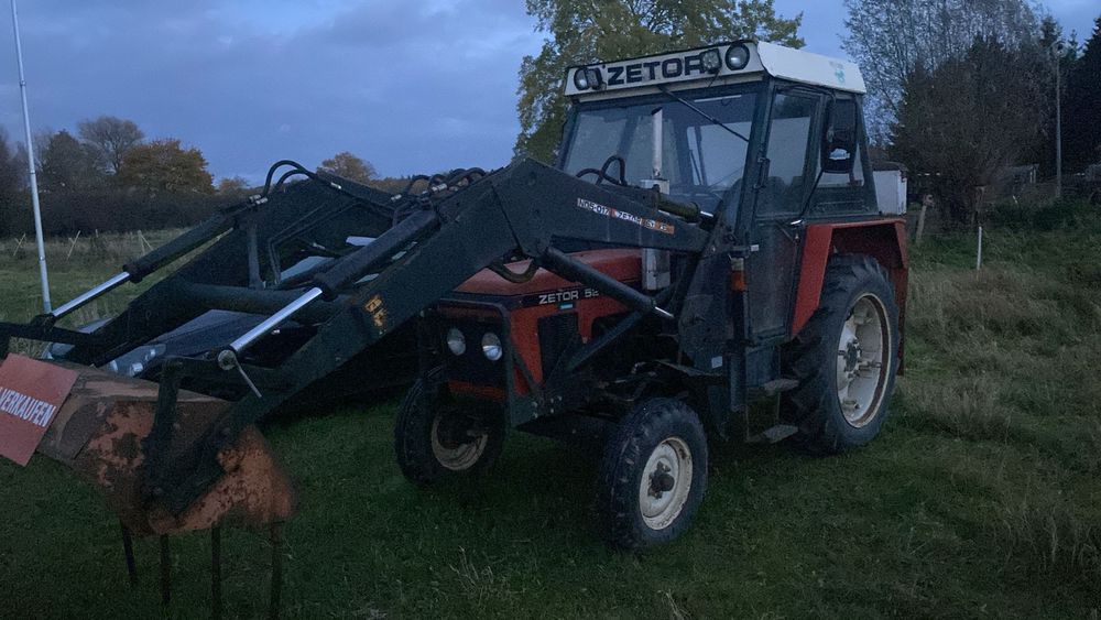 Zetor 5211 3 cylindry tur wysoka kabina Sprowadzony