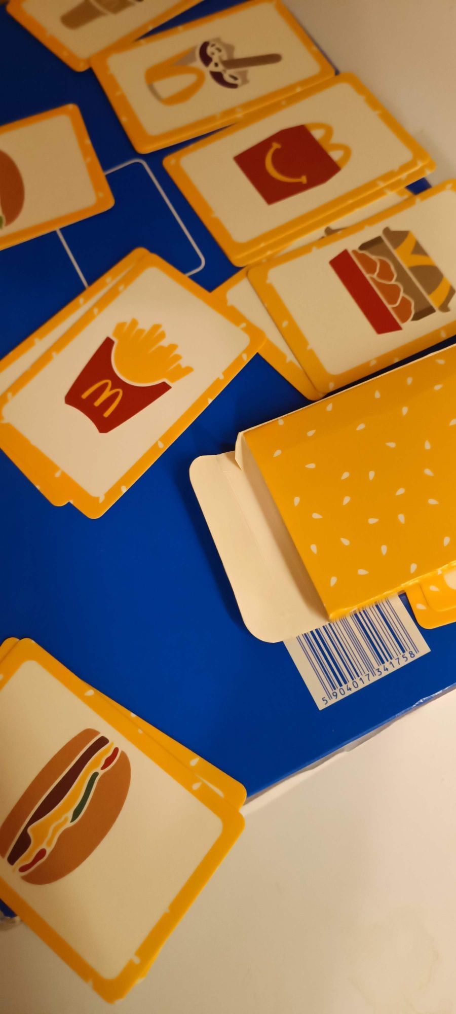 Gra memory zapamiętywanie  McDonald's Nowe