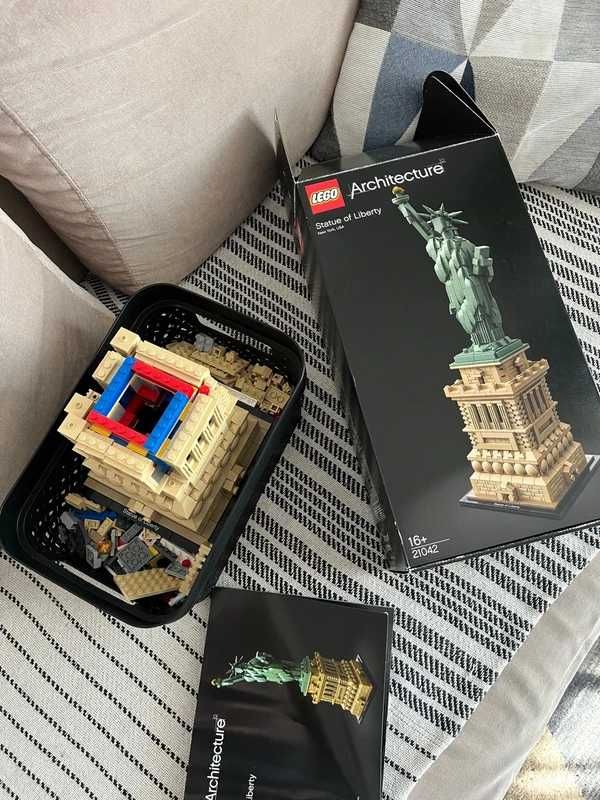 Klocki Lego architecture statua wolności
