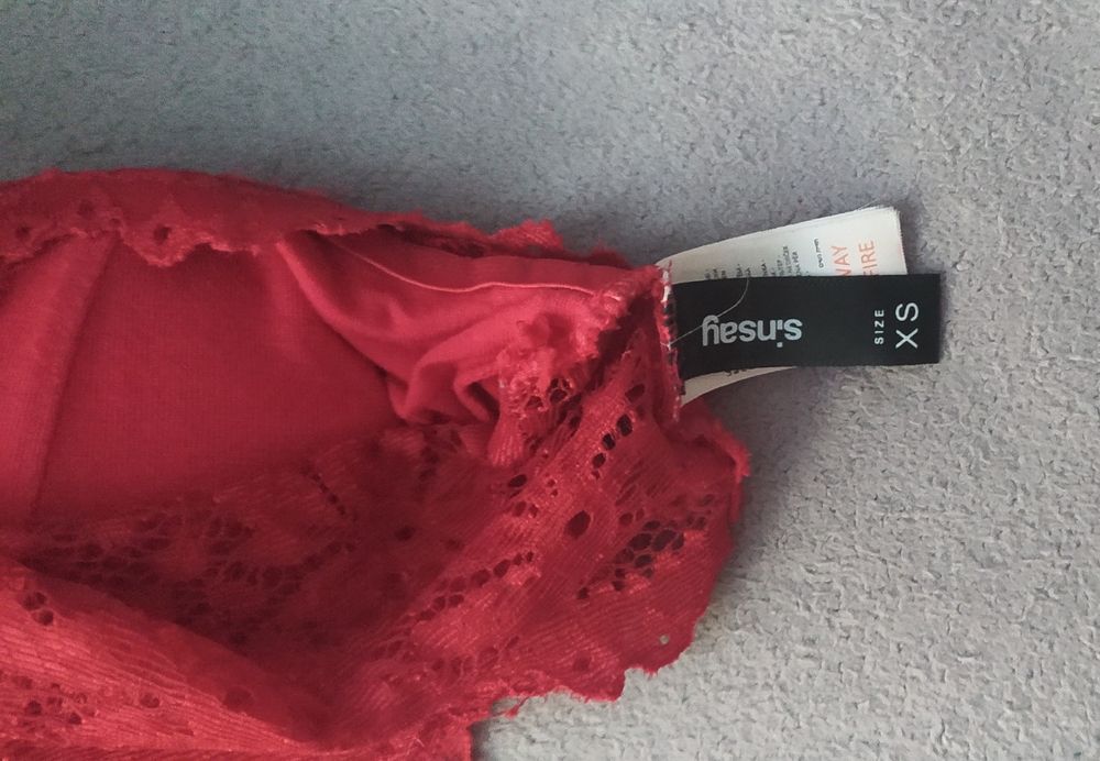 Biustonosz miękki koronkowy