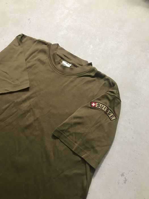 Тактична футболка Suisse футболка олива футболка милитари військова