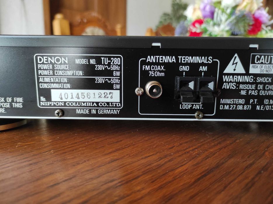 Radio tuner DENON TU-280 + instrukcja