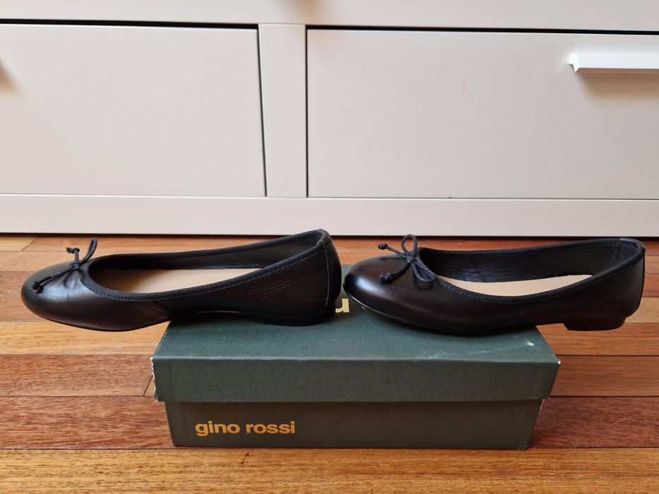 Skórzane baleriny Gino Rossi r.38
