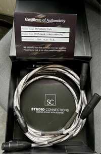 Kabel Xlr interkonekt Studio Connections Reference Plus 1,5m