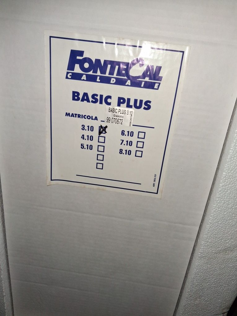 Nowy piec na olej opałowy FONTECAL BASIC PLUS 3.10 z palnikiem kpl.