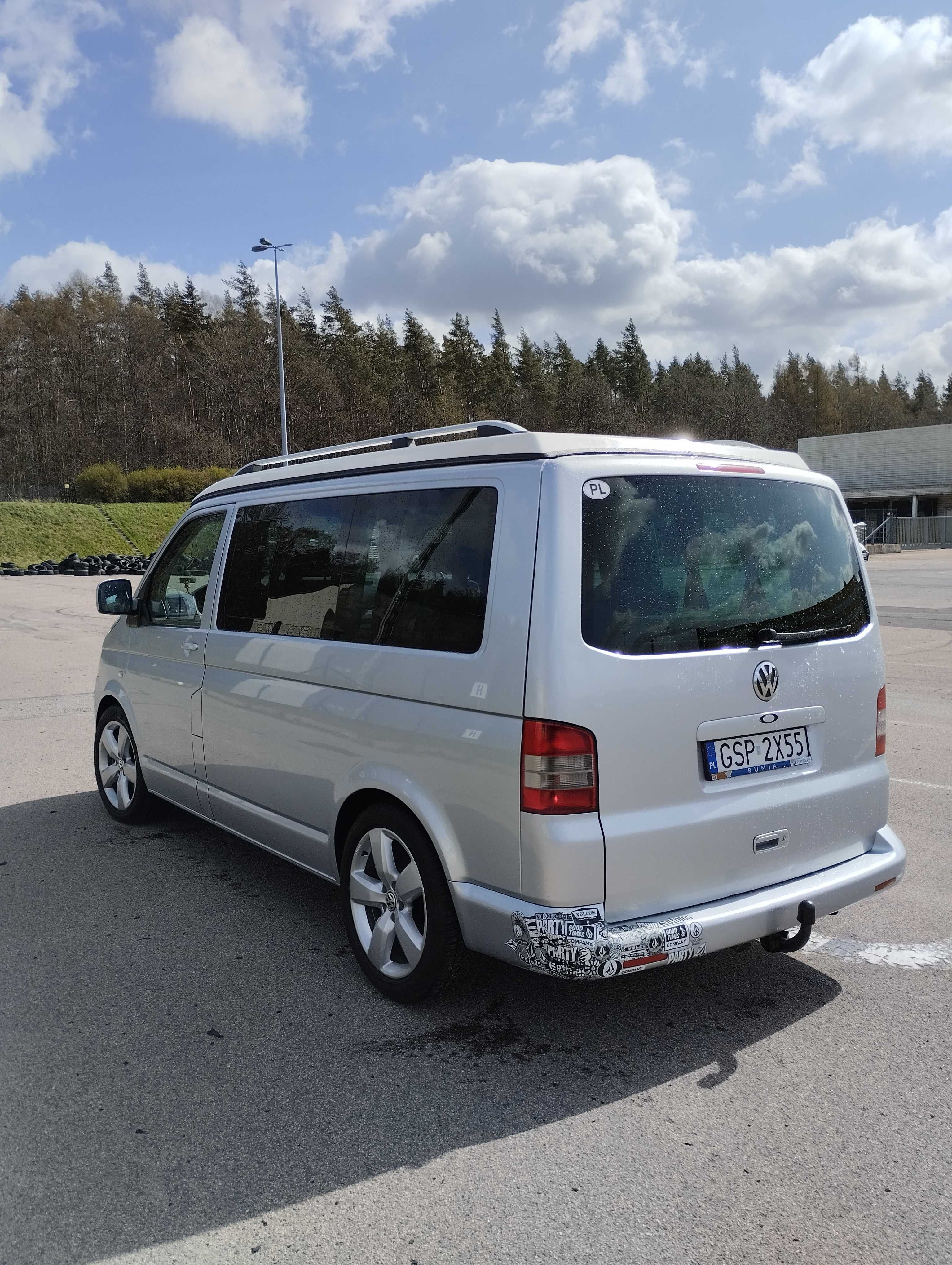 Vw T5 Multivan z dachem jak Westfalia California kamper