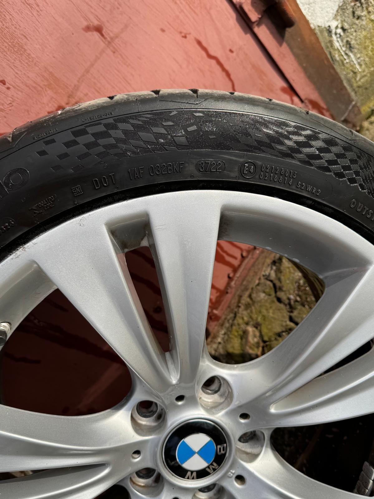 Felgi BMW F25 19 cali 5x120 fi 72,6 z oponami