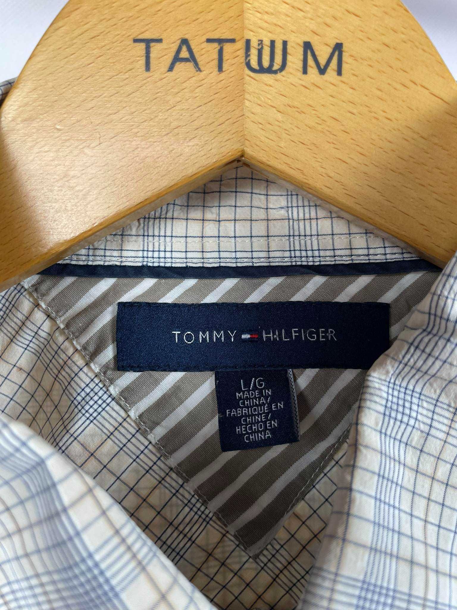 Koszula w Kratkę Tommy Hilfiger - Rozmiar L