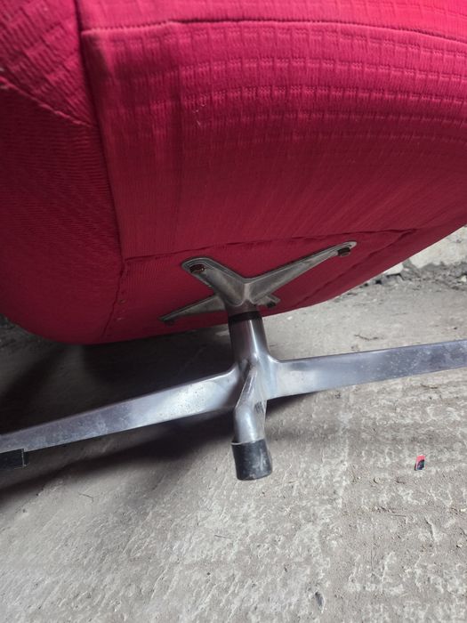 Fotel obrotowy up zavody  Rousinov vintage 60 prl Czechosłowacja