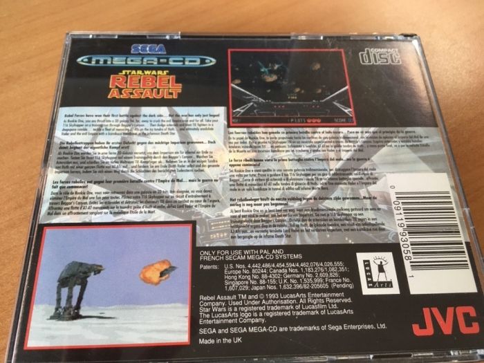 Sega Mega CD - Star Wars Rebel Assault