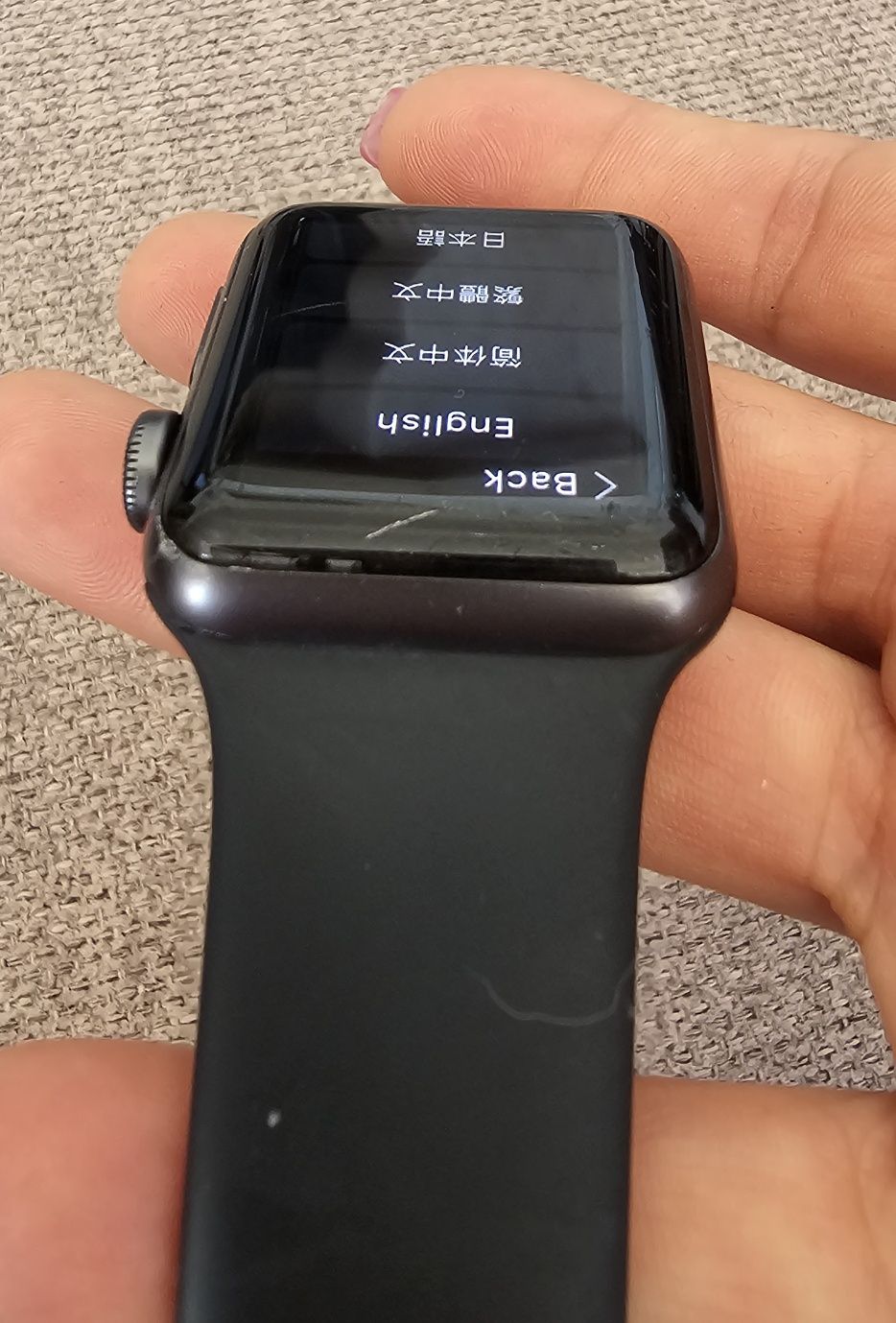 APPLE Watch Series 3 - com garantia / 38 mm preto