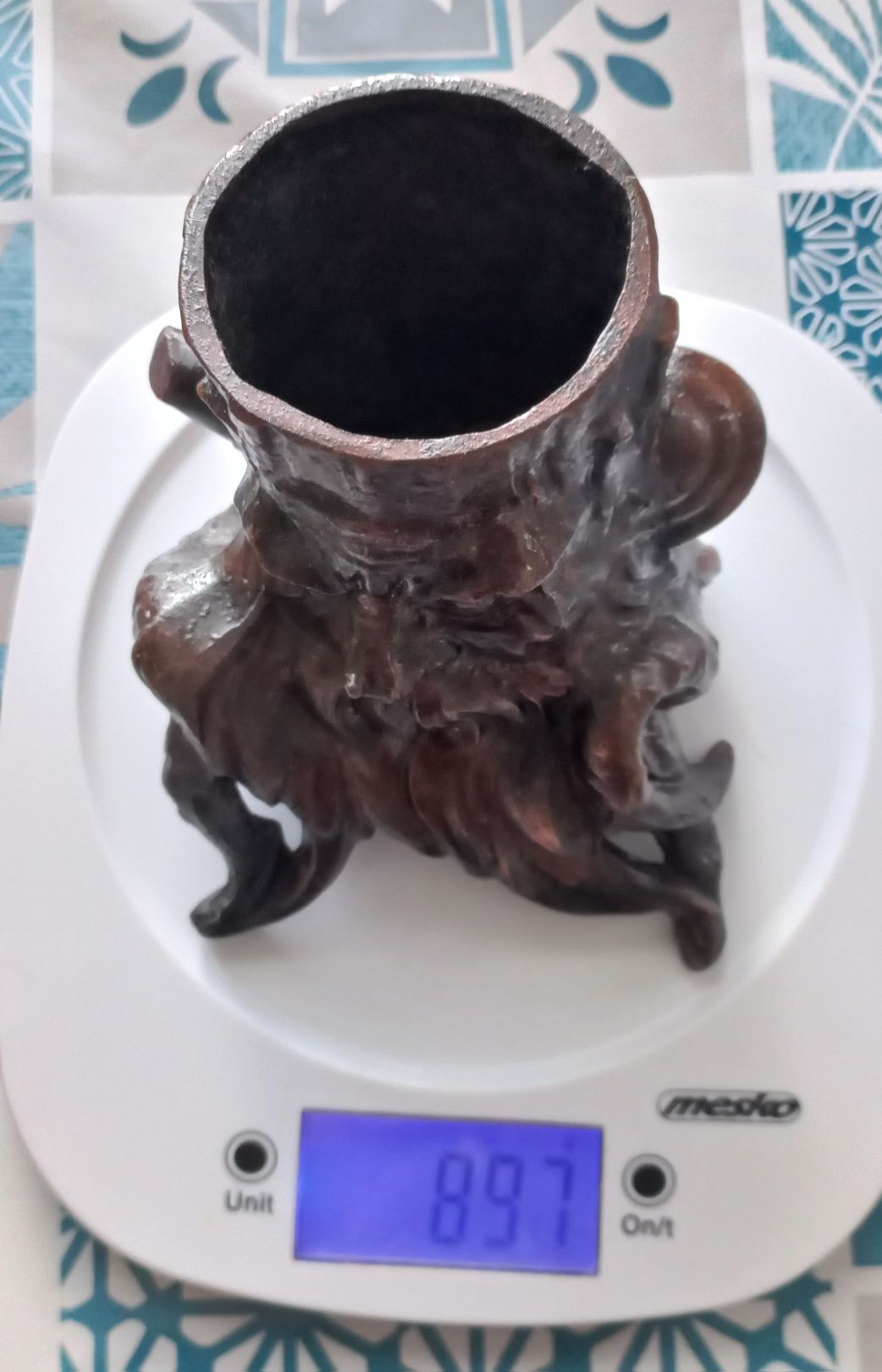 Статуэтка Леший из металла. Винтаж. СССР.