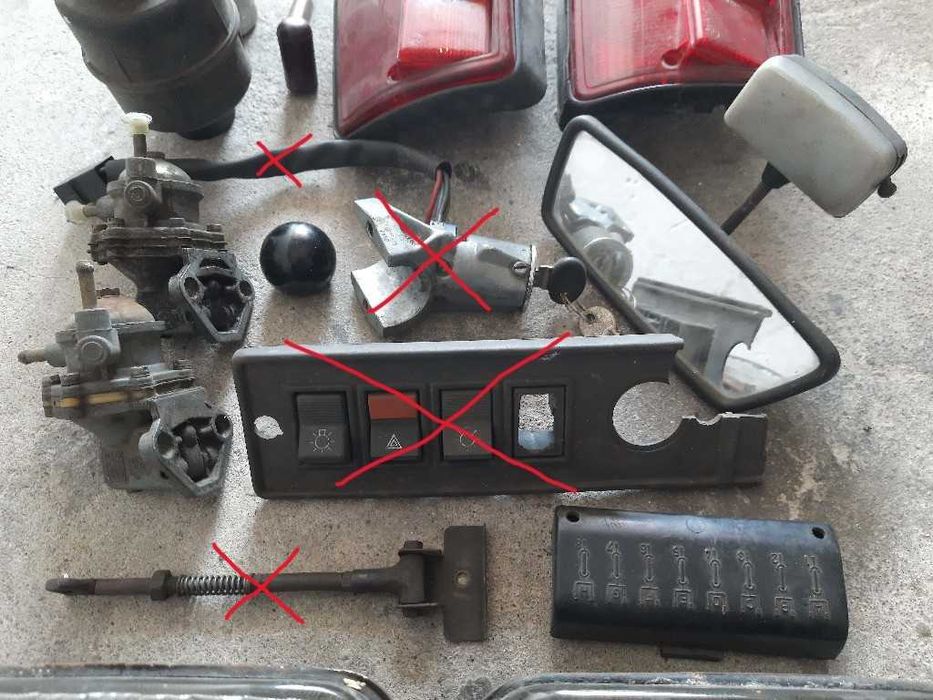 Części Romet Ogar motorynka Komar Jawa 350 50 Fiat 126p Mazda 3 BM HB