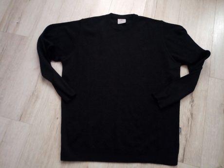 Sweter czarny męski XL